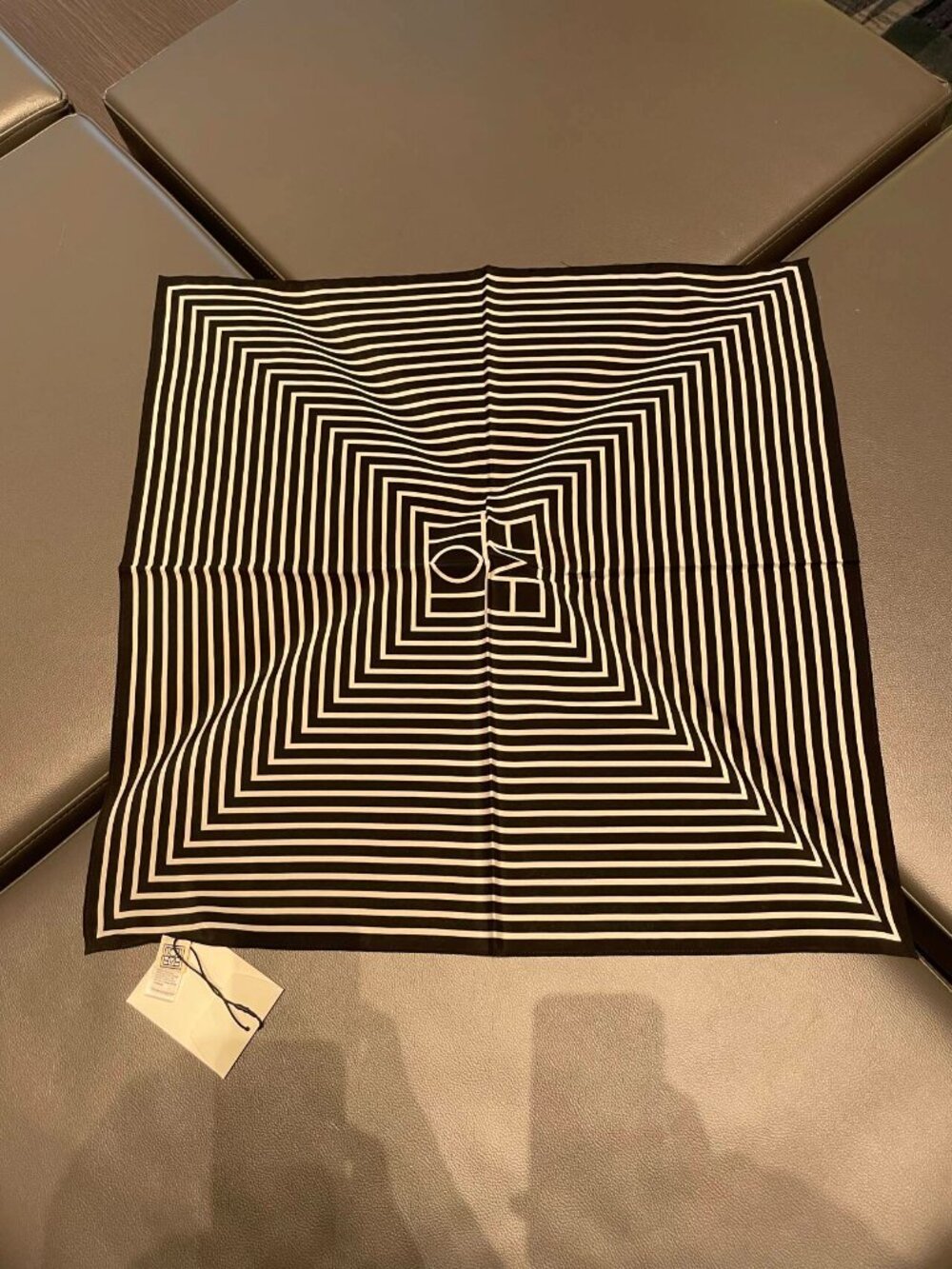 Toteme Geometric Square Scarf